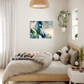 Lienzo Querido amigo - Pintura abstracta de pinceladas de