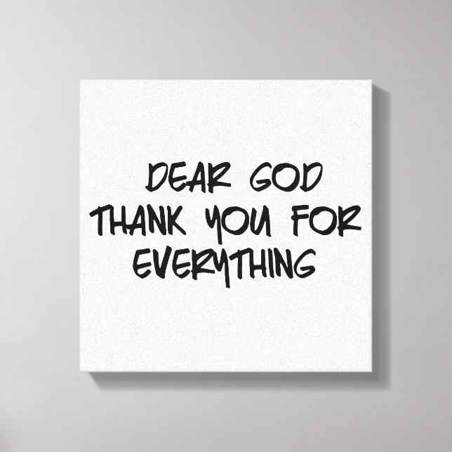 LIENZO QUERIDO DIOS GRACIAS POR TODO (Anverso)