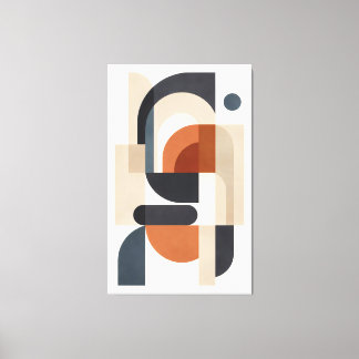 Lienzo Quiet Geometry in Balance