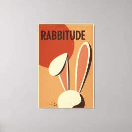 Lienzo Rabbitude Poster