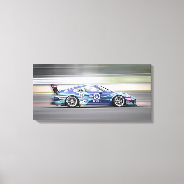 Lienzo Race Car (Anverso)