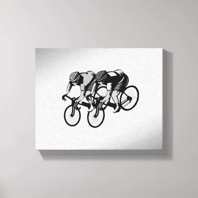 Lienzo Racers Silver (Anverso)