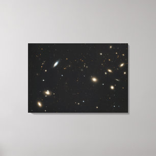 Lienzo Racimo de la coma de galaxias