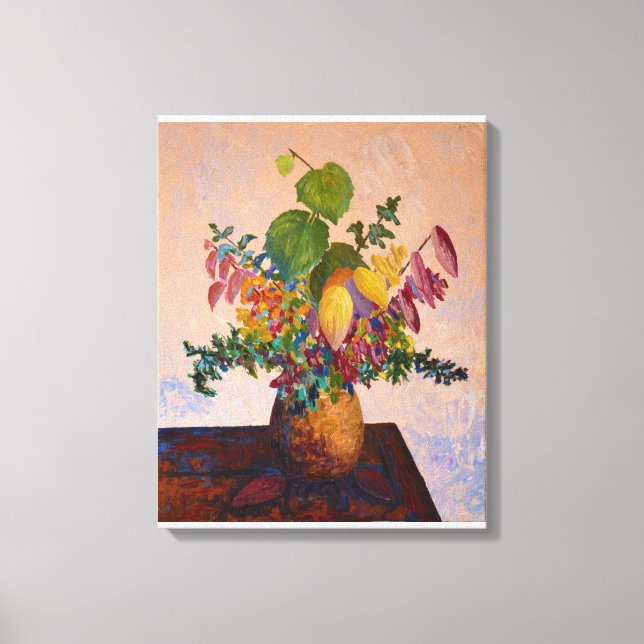 Lienzo Racimo de otoño (Anverso)