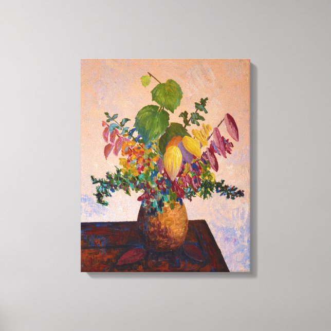 Lienzo Racimo de otoño (Anverso)