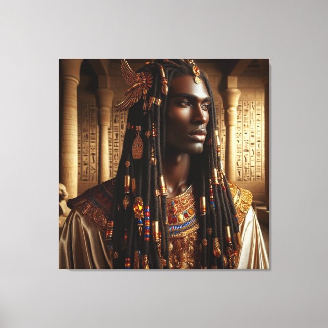 Lienzo Radiancia del faraón (Anverso)