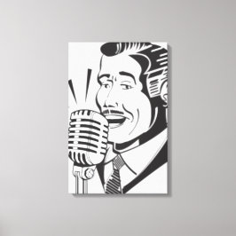 Lienzo Radio Announcer