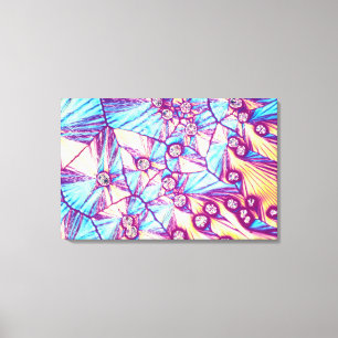 Lienzo Ráfagas del diamante