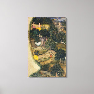 Lienzo Rama persiguiendo al ciervo dorado, desde el 'Rama