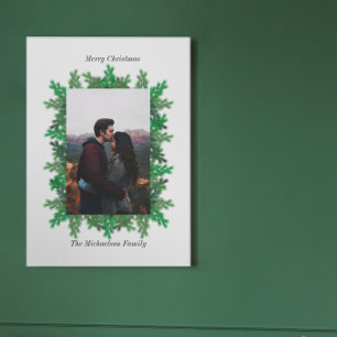 Lienzo Ramas de árbol de Navidad Foto