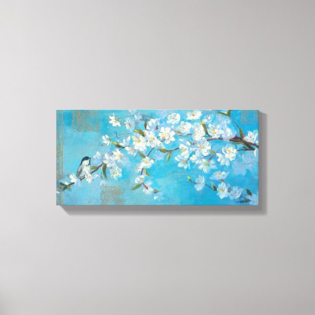 Lienzo Ramas de flores (Anverso)