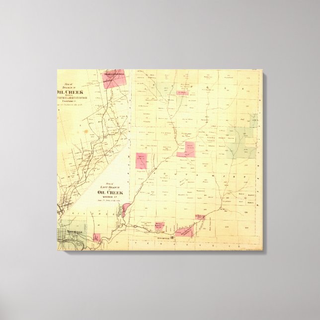 Lienzo Ramas del Creek de Petróleo (Anverso)