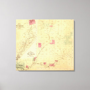 Lienzo Ramas del Creek de Petróleo