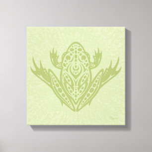 Lienzo Rana de leopardo tribal