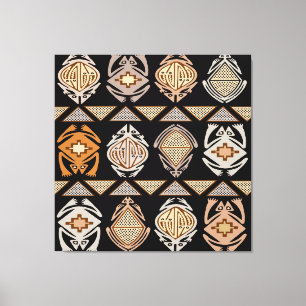 Lienzo Ranas Salto Tribal