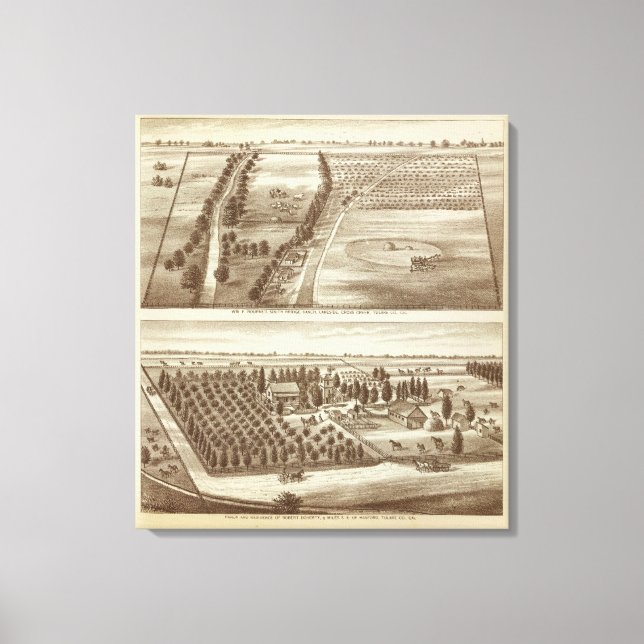 Lienzo Ranches, Tulare Co, Cal 2 (Anverso)