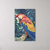 Rancho Toucan Rescue - Pintura Macaw