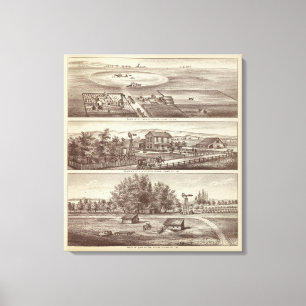 Lienzo Ranchos del álamo