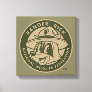 Lienzo Ranger Rick   Logo de Rick Khaki