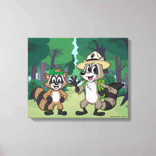 Lienzo Ranger Rick Ranger Rick & Ricky