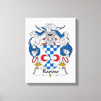 Lienzo Raposo Family Crest