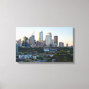 Lienzo Rascacielos del Sydney Business Center