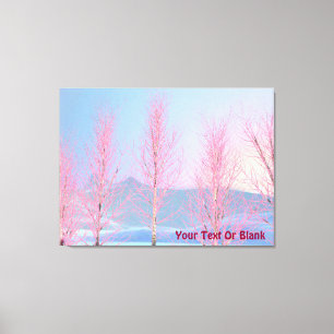 Lienzo Raspberry Creme Birch