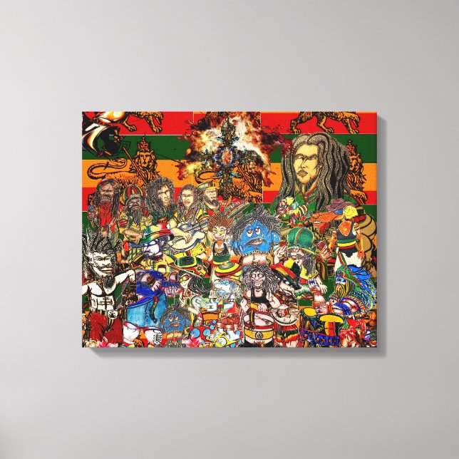 LIENZO RASTAFARI (Anverso)