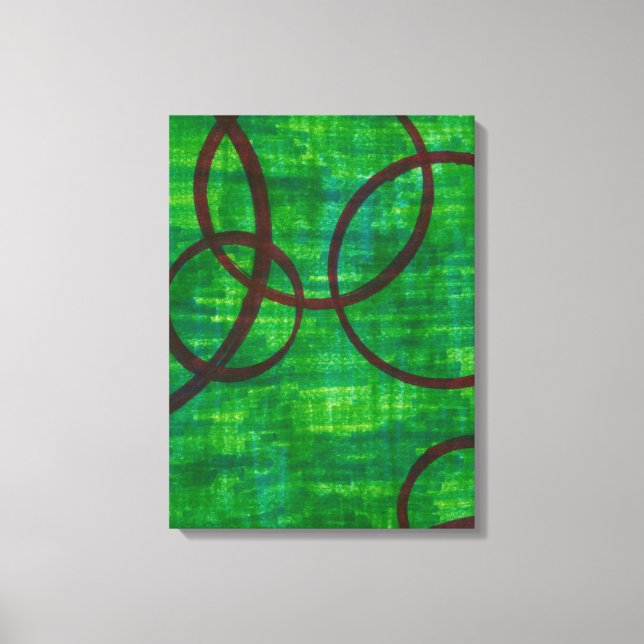 Lienzo Rastreo II de Crimson (Anverso)