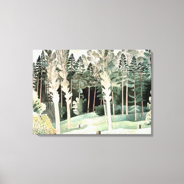Lienzo Ravilious - Lombardía Poplars (Anverso)