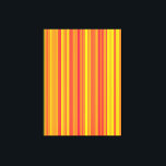 Lienzo Rayas amarillas rojas naranja<br><div class="desc">Impresión de canvas de rayas amarillas rojas naranja</div>