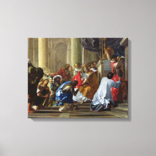 Lienzo Raymond IV de Santo-Gil Taking la cruz