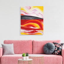 Rayo rojo, amarillo y negro | Georgia O'Keeffe |