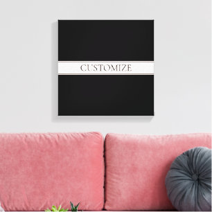 Lienzo Rayo Rubor rosa claro y texto editable elegante