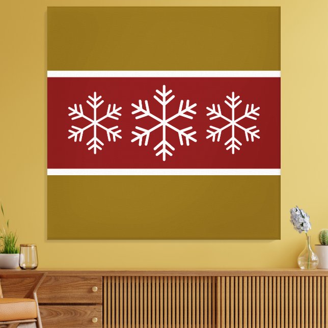 Lienzo Rayos de invierno marrones rojos de invierno marro (Insitu (Sala de estar))