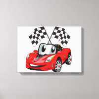 Raza de la bandera del personalizado del coche ráp