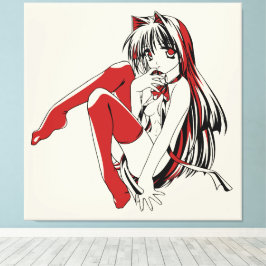 Lienzo RBP, Neko, el Chica sexy de Anime