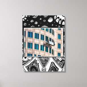 Lienzo Realzar el lavaparabrisas