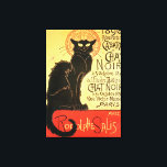 Lienzo Reapertura del Cabaré de Chat Noir, 1896 (color l<br><div class="desc">Imagen:115379 Reapertura del Chat Noir Cabaret,  1896 (color litho). Steinlen,  Theophile Alexandre (1859-1923). Colección privada. Arte,  Bella Artes.</div>