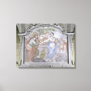 Lienzo Rebecca en bien, del refectorio, 1753-54 (
