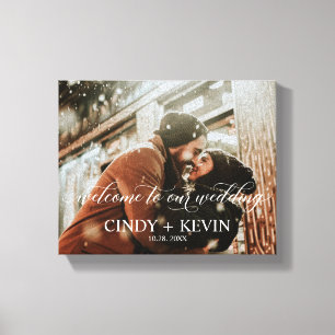 Lienzo Recepción a nuestro novio de encargo de la novia