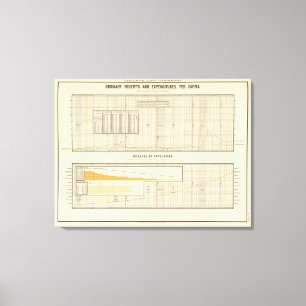 Lienzo Recibos y gastos per capita