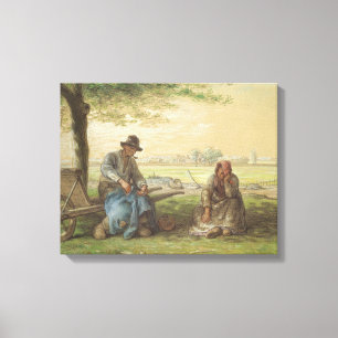 Lienzo Reclinación de los campesinos