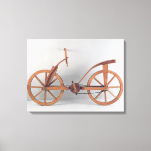 Lienzo Reconstrucción del diseño de da Vinci