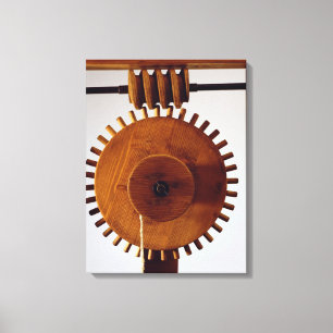 Lienzo Reconstrucción modelo del diseño de da Vinci