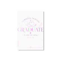 Recuerdo personalizado para graduada de enfermería