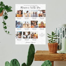 Lienzo Recuerdos contigo | 11 Collage de fotos Keepsake