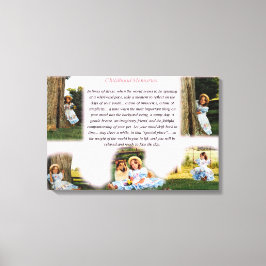 Lienzo Recuerdos de infancia Inspiradores