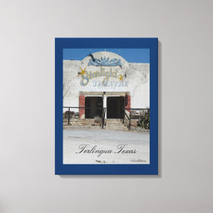 Lienzo Recuerdos de Terlingua Texas
