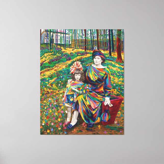 Lienzo Recuerdos Tulip (Anverso)